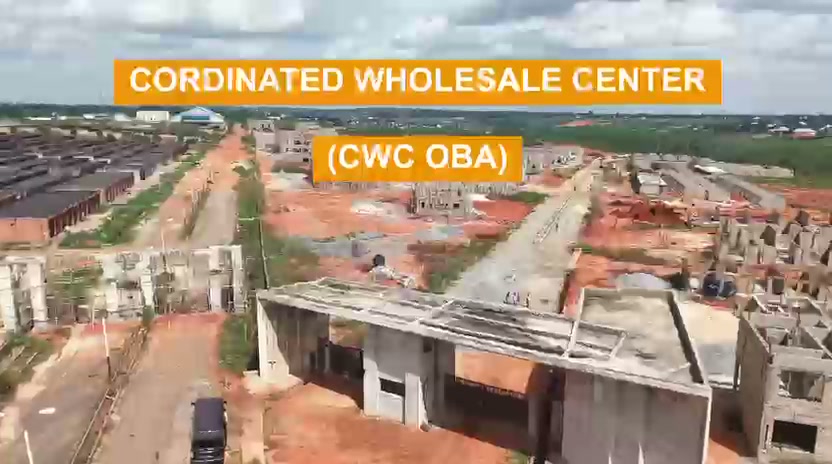 Coordinated Wholesale Centre construction site in Oba